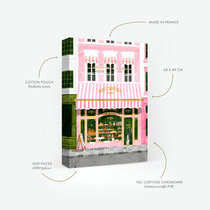 Pink Bakery - Puzzle 1000 pieces