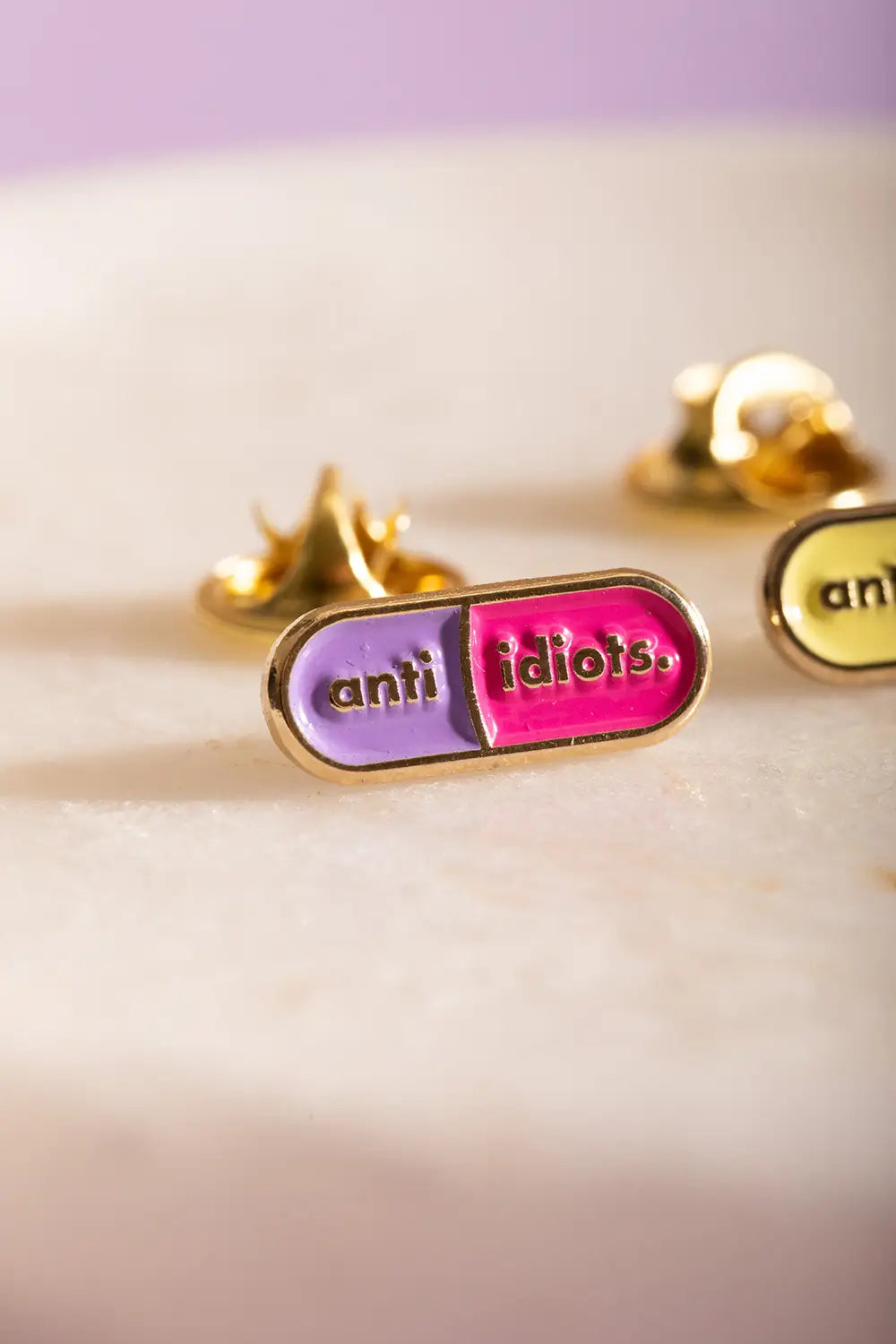 Duo Anti Idiots - Pins