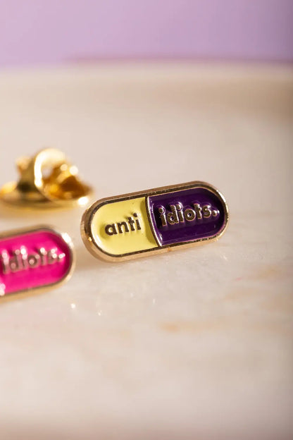 Duo Anti Idiots - Pins