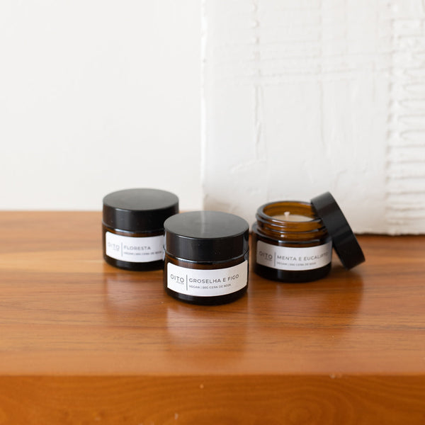 Coffret de 3 bougies parfumées – Oito.Atelier – vue 2