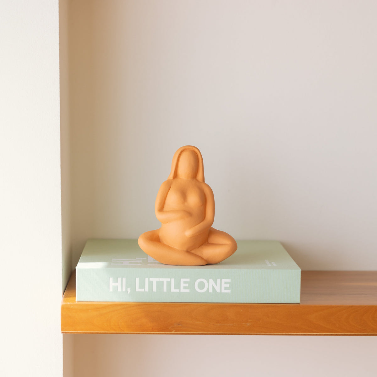 Vase sculptural Femme enceinte en céramique
