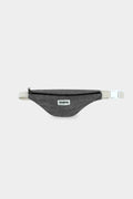 Augustin gray denim fanny pack - UPCYCLED FABRIC