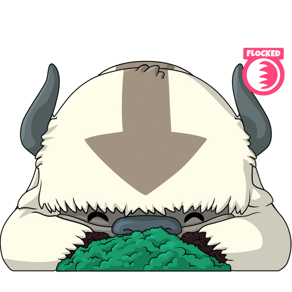 Appa Hiding Flocked