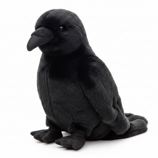 カラスのぬいぐるみ