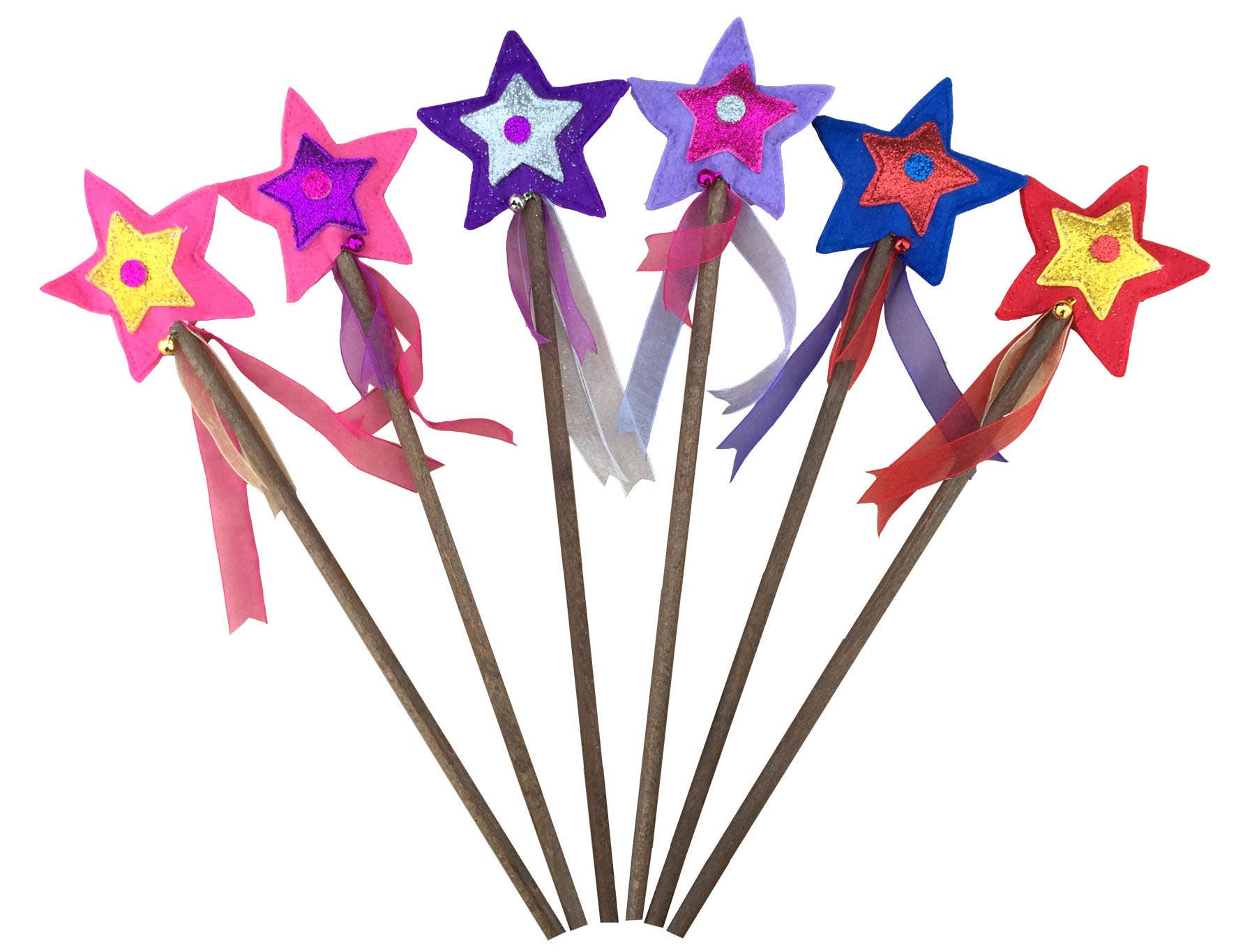 BAGUETTE MAGIQUE EN FEUTRE ET GINGEMBRE - KALID MEDIEVAL