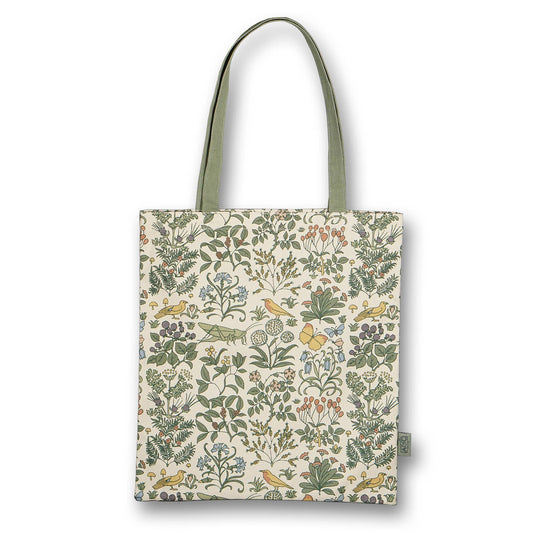 Bolso de compras de algodón reciclado - ACS Voysey (Apothecary's Garden)