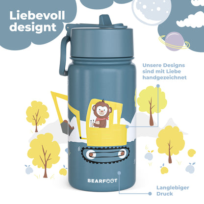 Excavator Bundle - Bento Box M & Water Bottle 450ml & Insulated Bottle 400ml