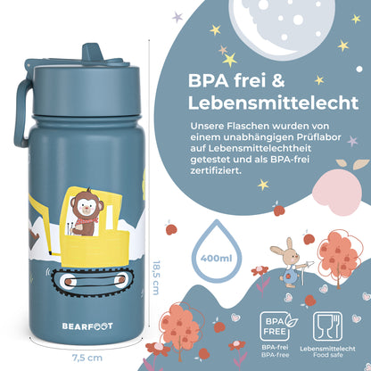 Excavator Bundle - Bento Box M & Water Bottle 450ml & Insulated Bottle 400ml