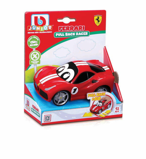 BB JUNIOR FERRARI 488 GTB PULLBACK RACER