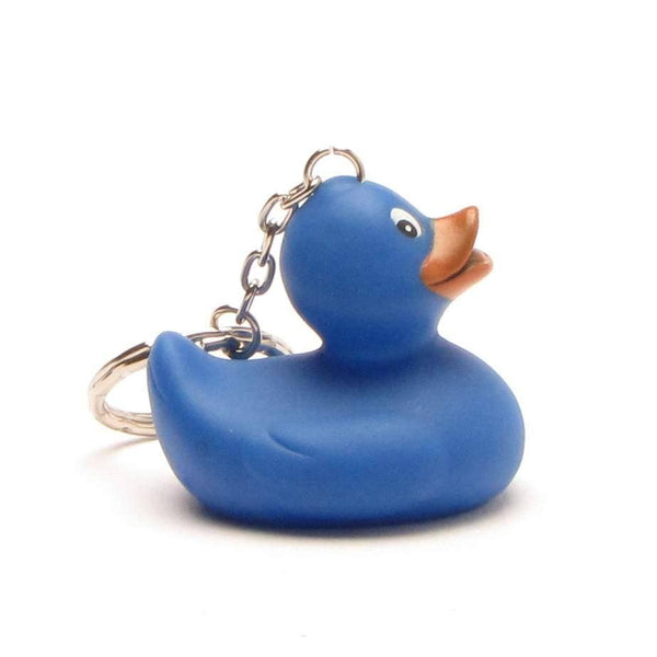Llavero de pato azul