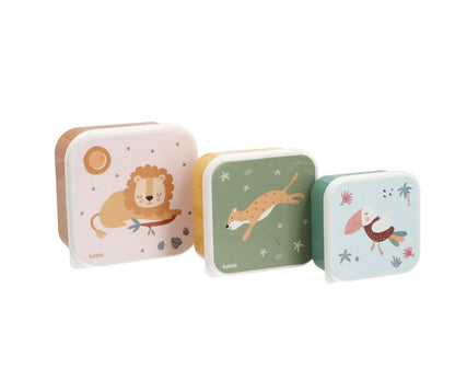 3 cajas de snacks Savannah