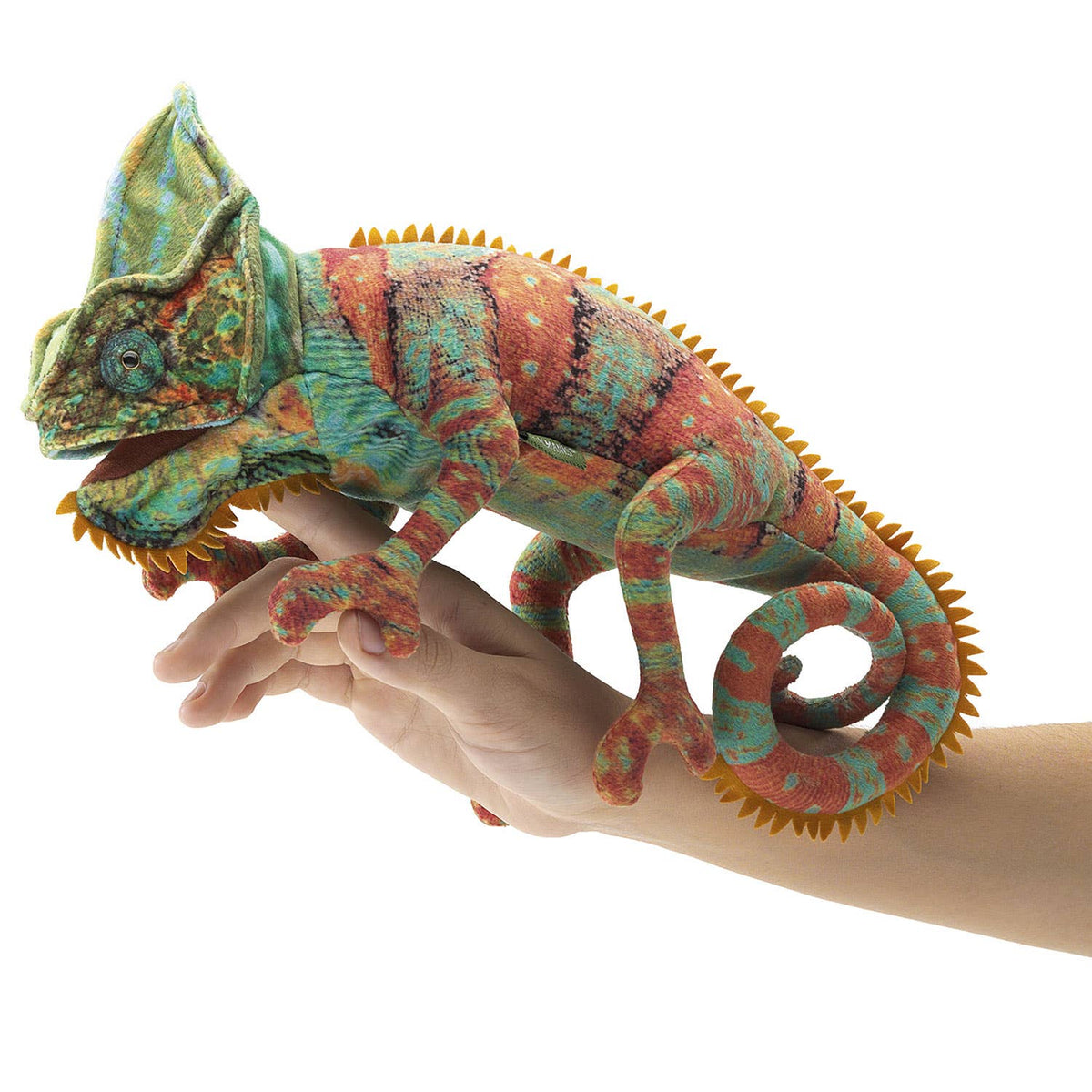 Marionnette à main Petit caméléon