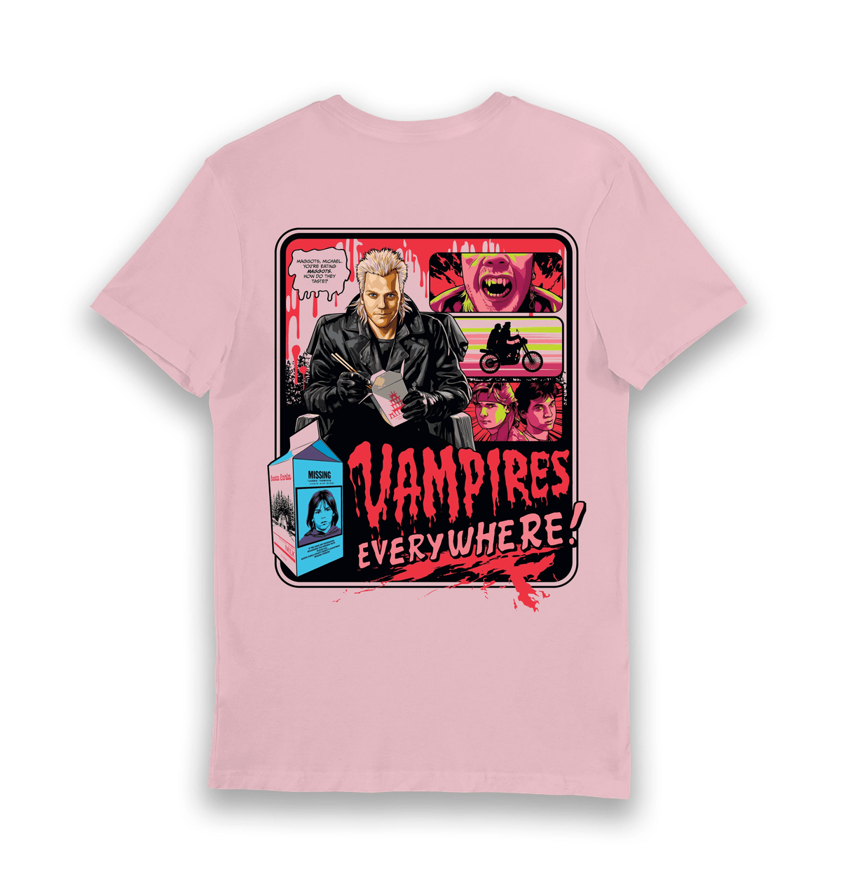 T-shirt adulte The Lost Boys David Vampires Everywhere recto-verso