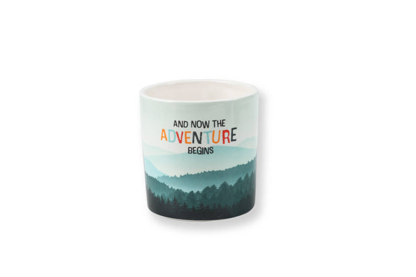 Caneca de BTT “E agora a aventura começa”