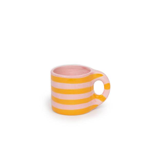 Mug Horizon Tropical Peint à la Main Helio Ferretti Vue 2