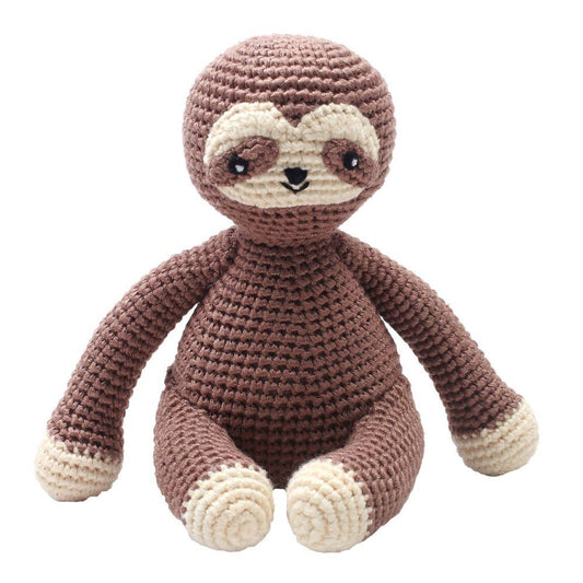 Peluche de ganchillo - Perezoso marrón