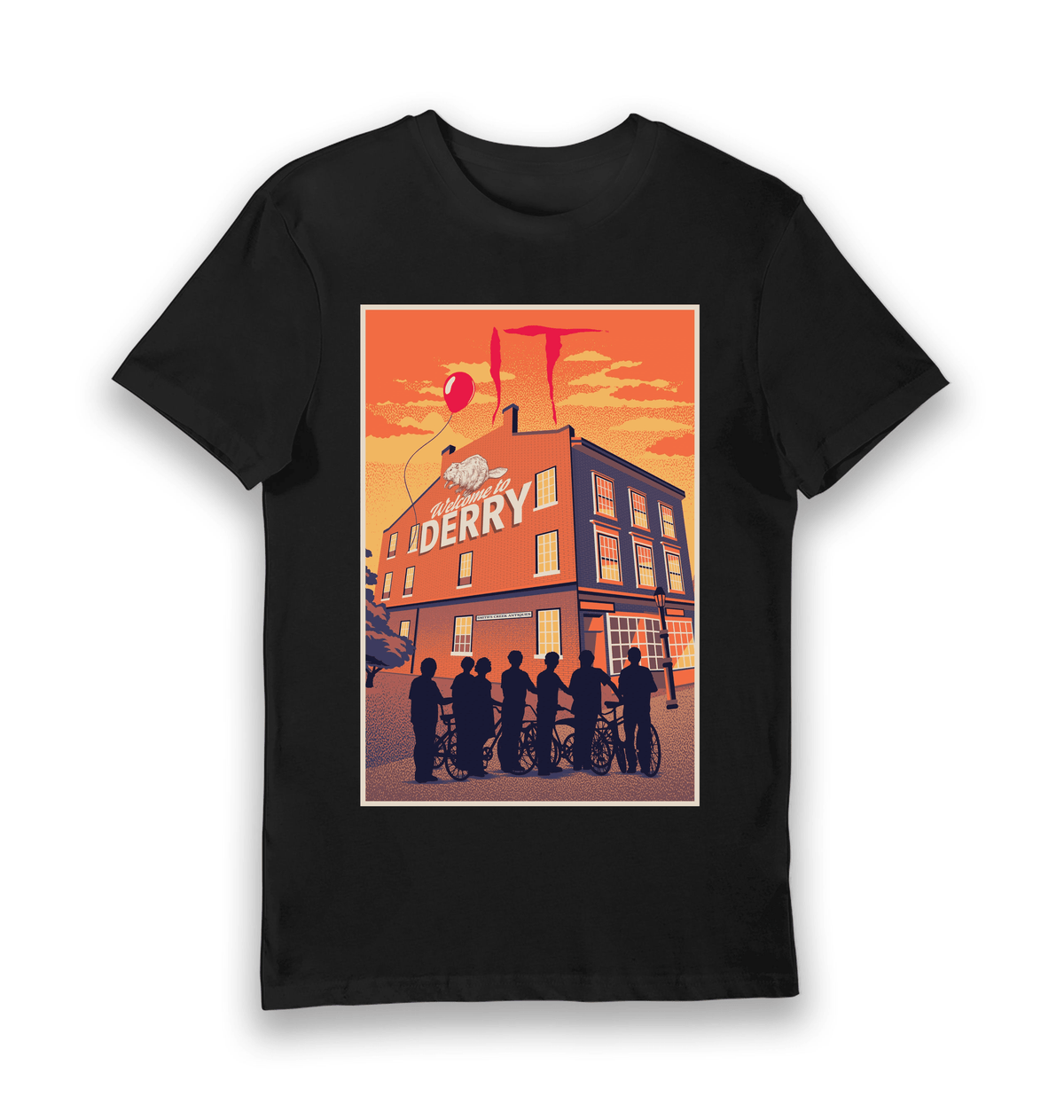 T-shirt adulte IT Welcome to Derry