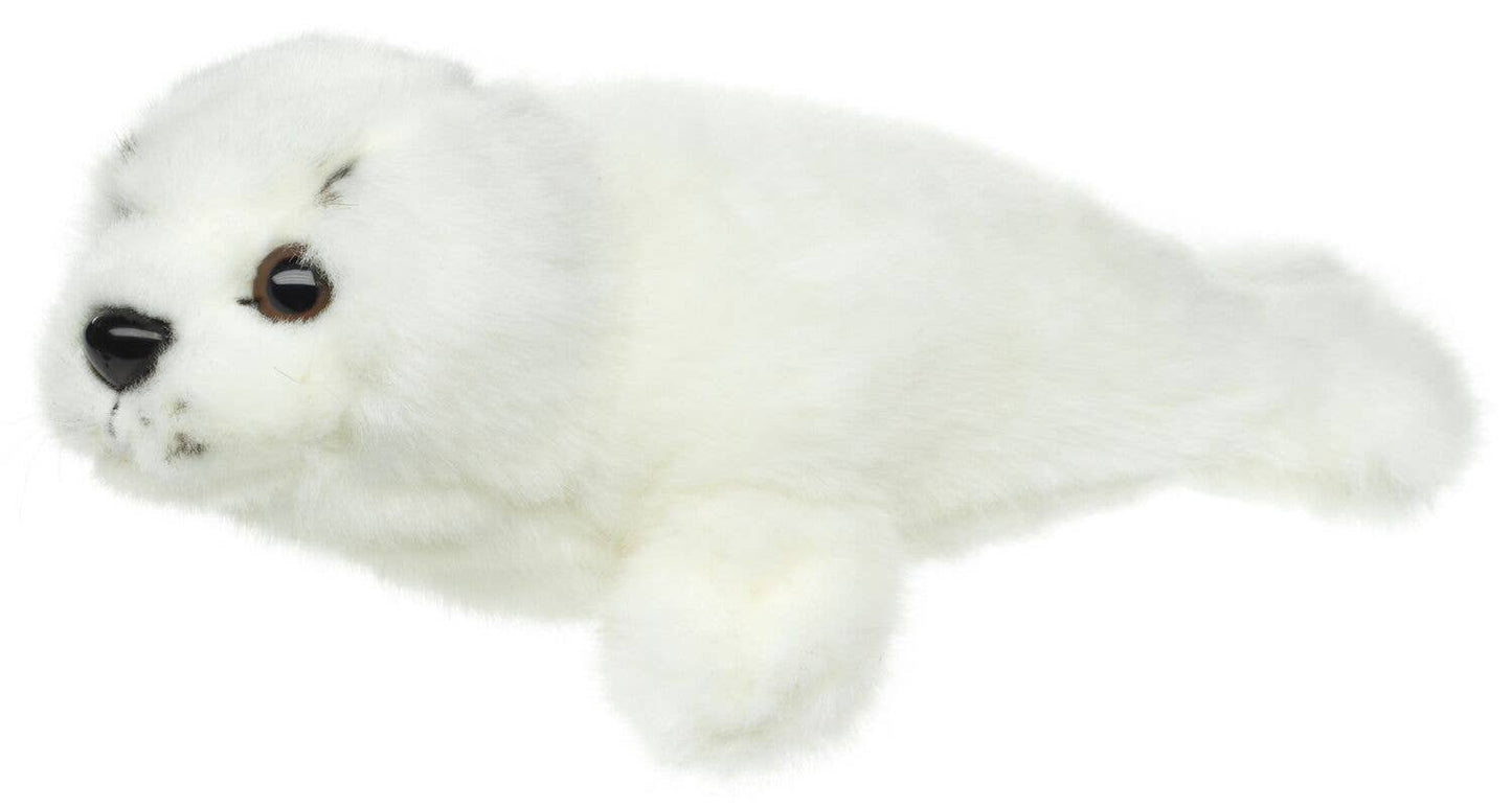 White Baby Seal Plush Toy