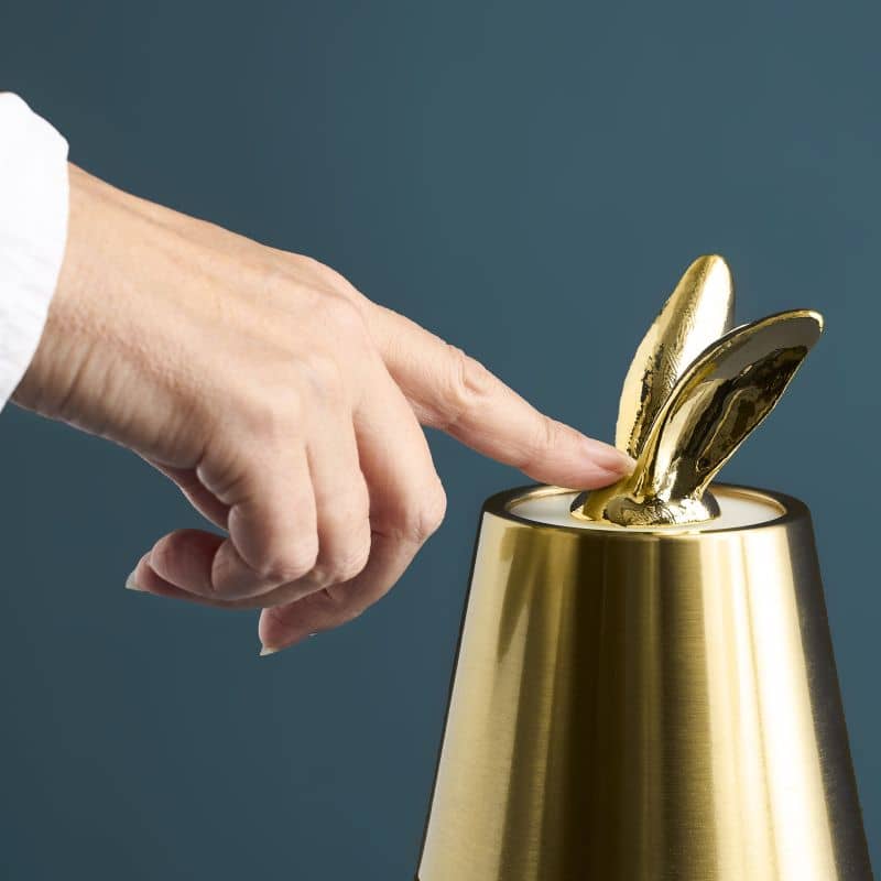 Lampe de table LED Hiding Rabbit, or