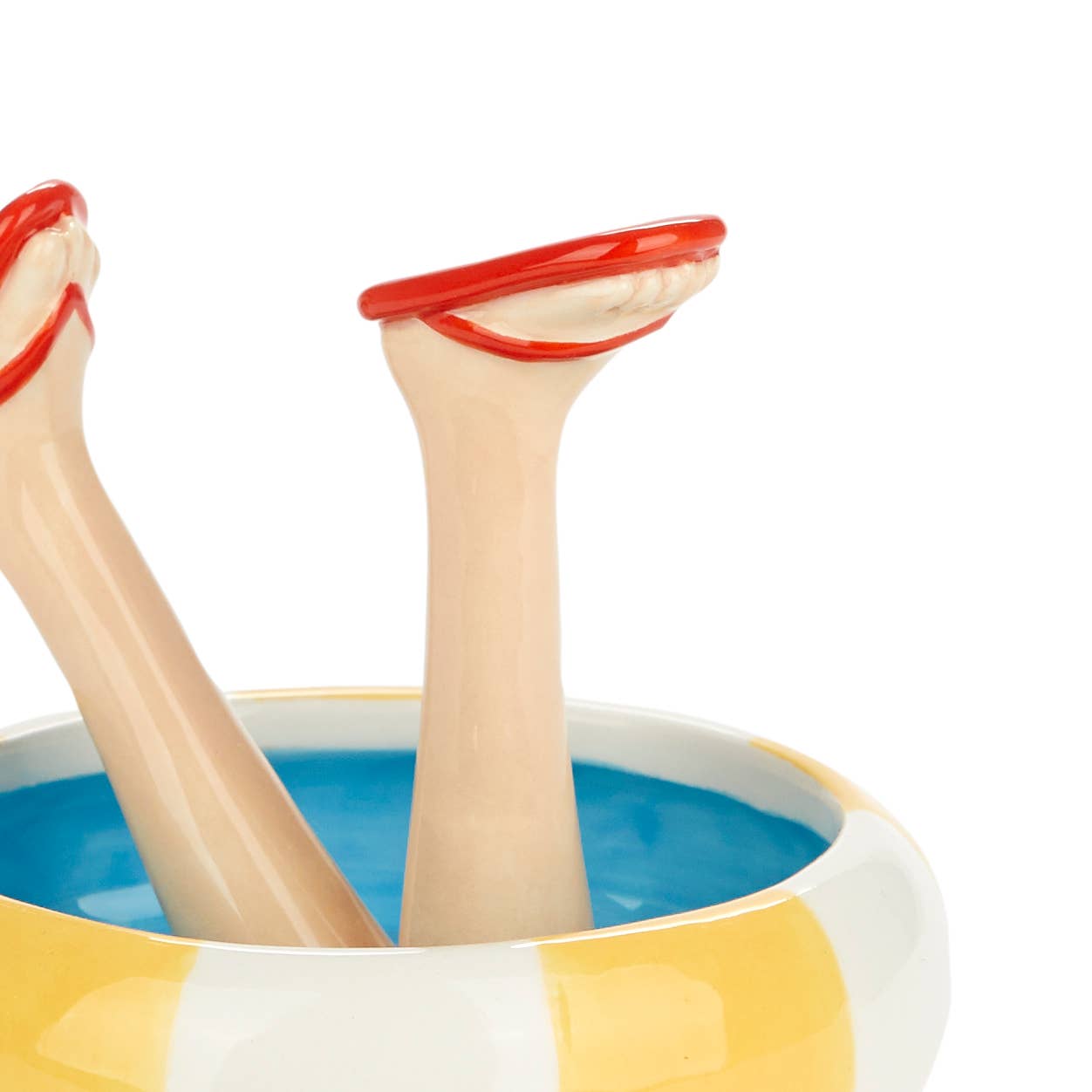 Ringhouder, Happy Legs Summer, keramiek