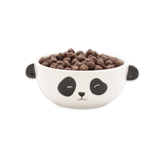 Bol à céréales panda en céramique