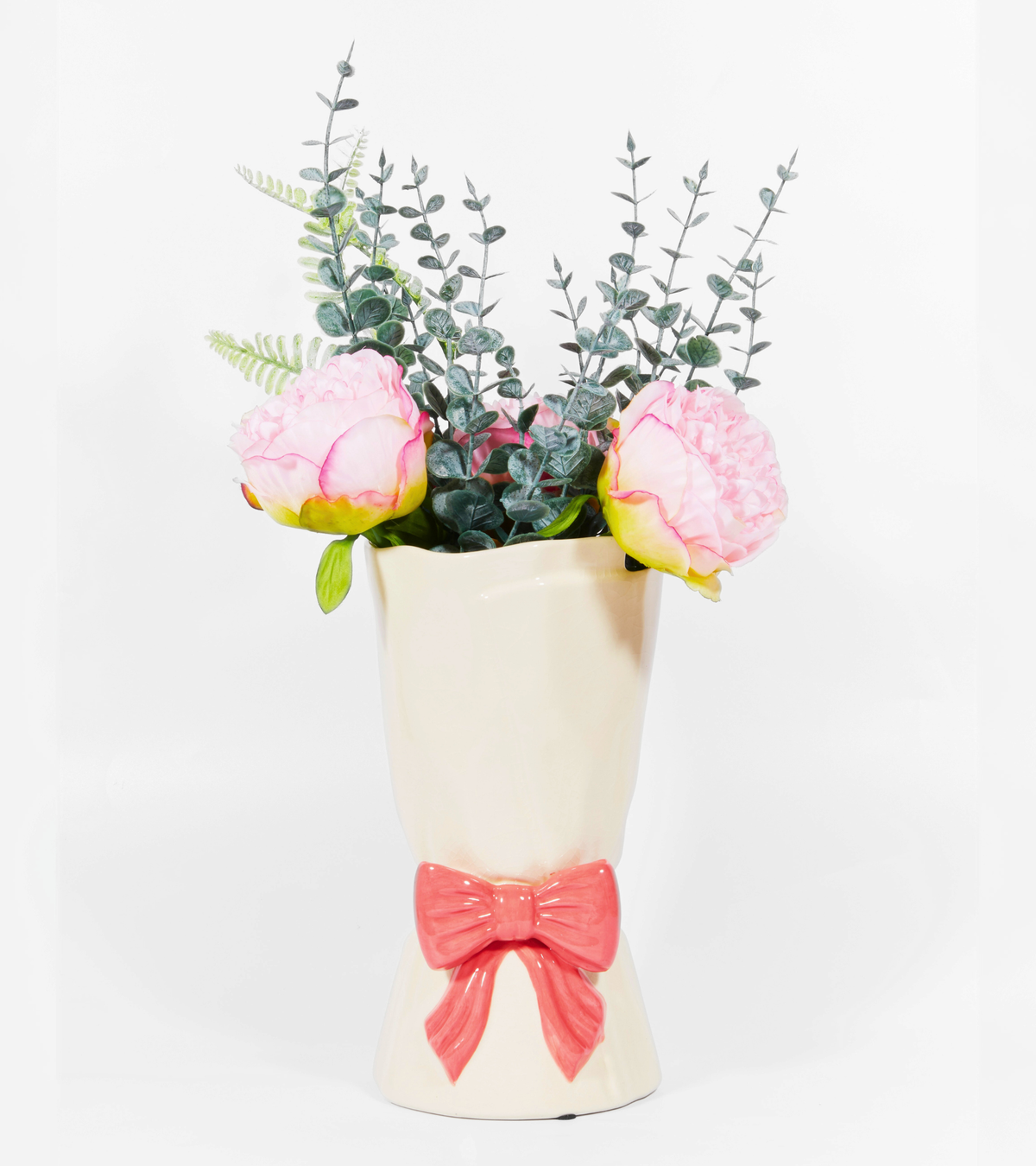 Vaso bouquet di fiocco