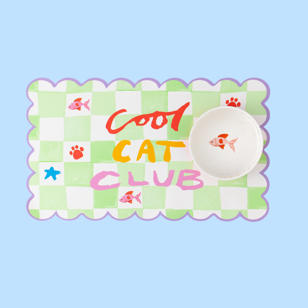 クールキャットクラブ ペットフードマット