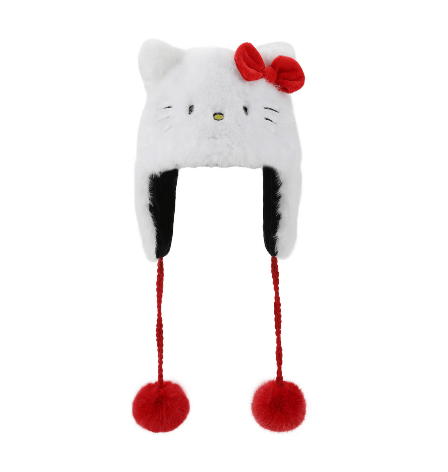 Hello Kitty-Inspired White Plush Laplander