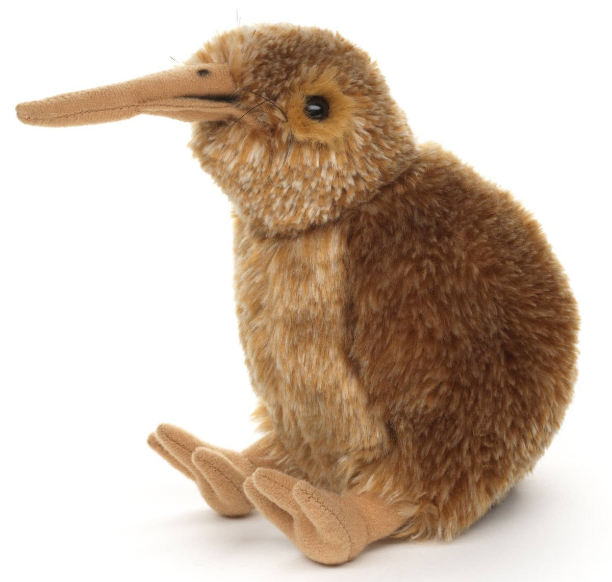 Peluche oiseau kiwi Uni Toys de 16 cm, référence VKI1626