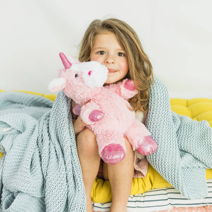 Bolsa de água quente de peluche de unicórnio Warmies