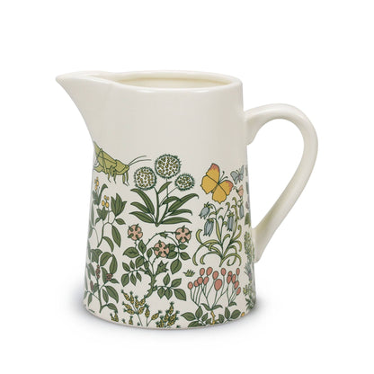 Voysey keramische kan, Botanische tuin, Fauna en Flora
