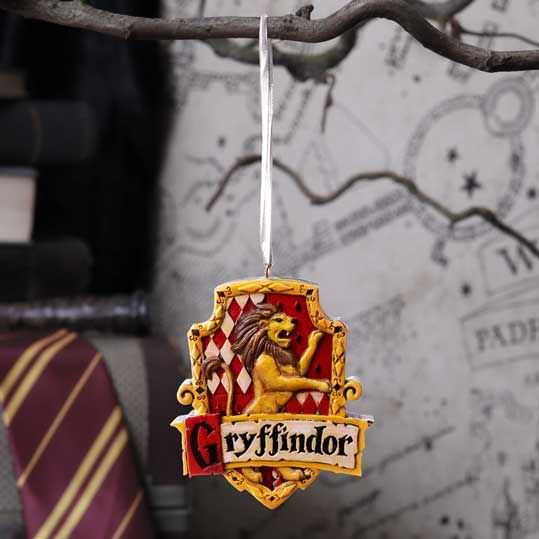 Harry Potter kerstdecoratie - Gryffindor-wapen 