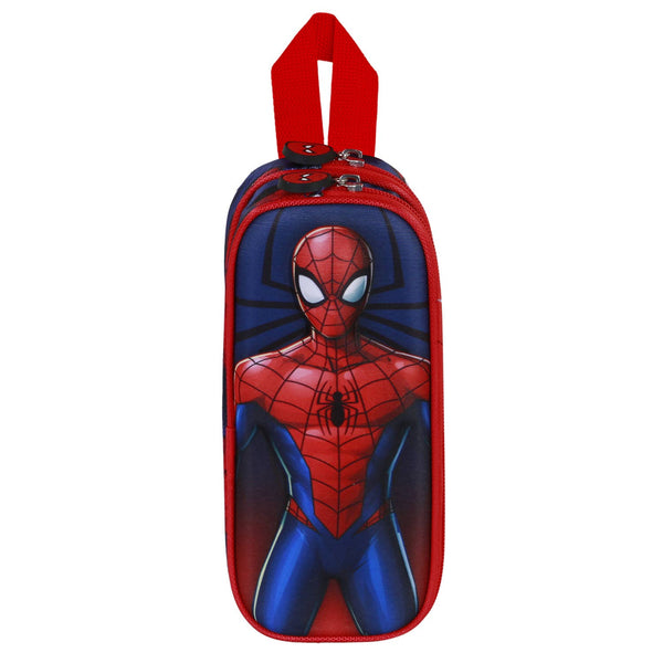 Marvel Spiderman Solid-Trousse 3D Double