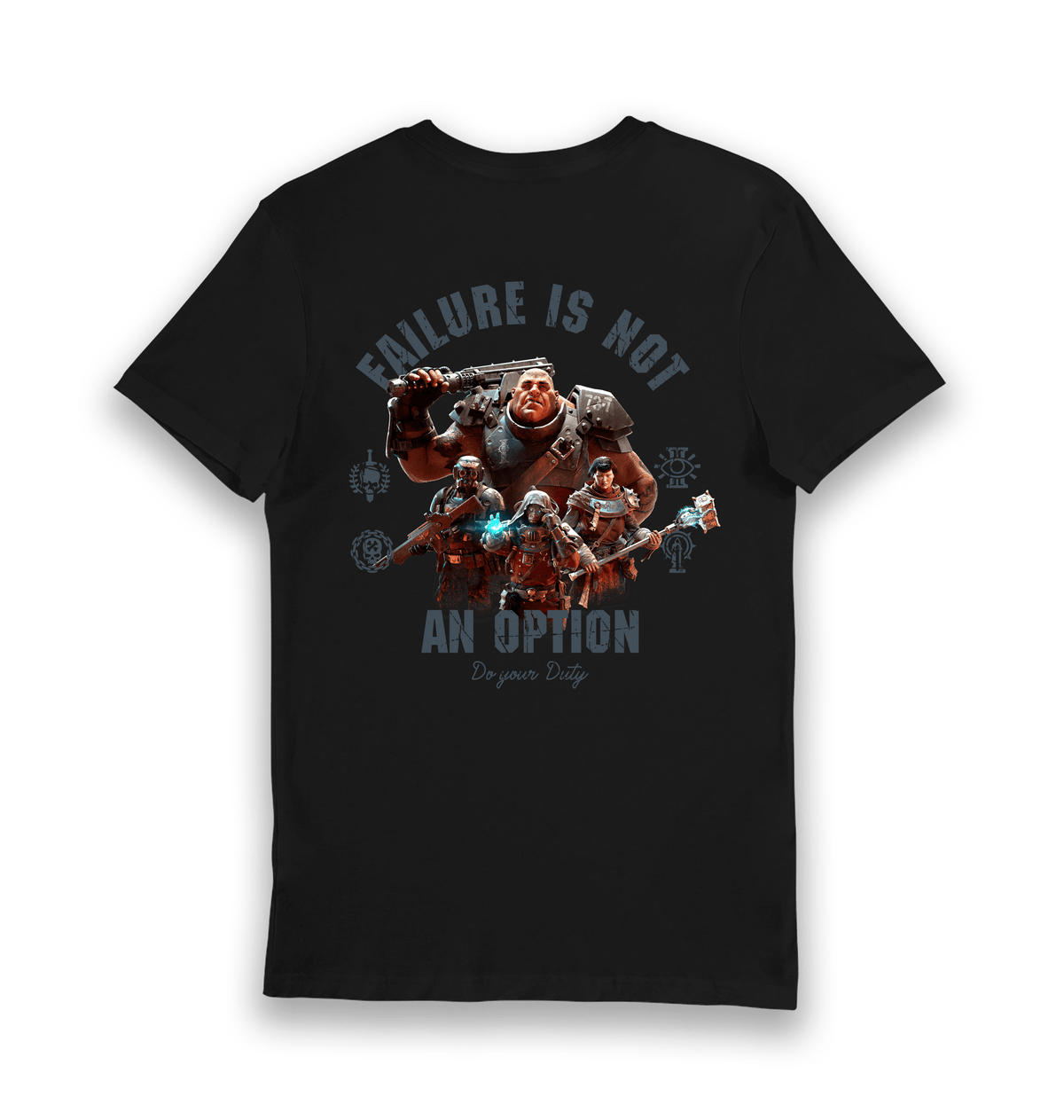T-shirt adulte Warhammer 40,000 Darktide Failure Is Not An Option