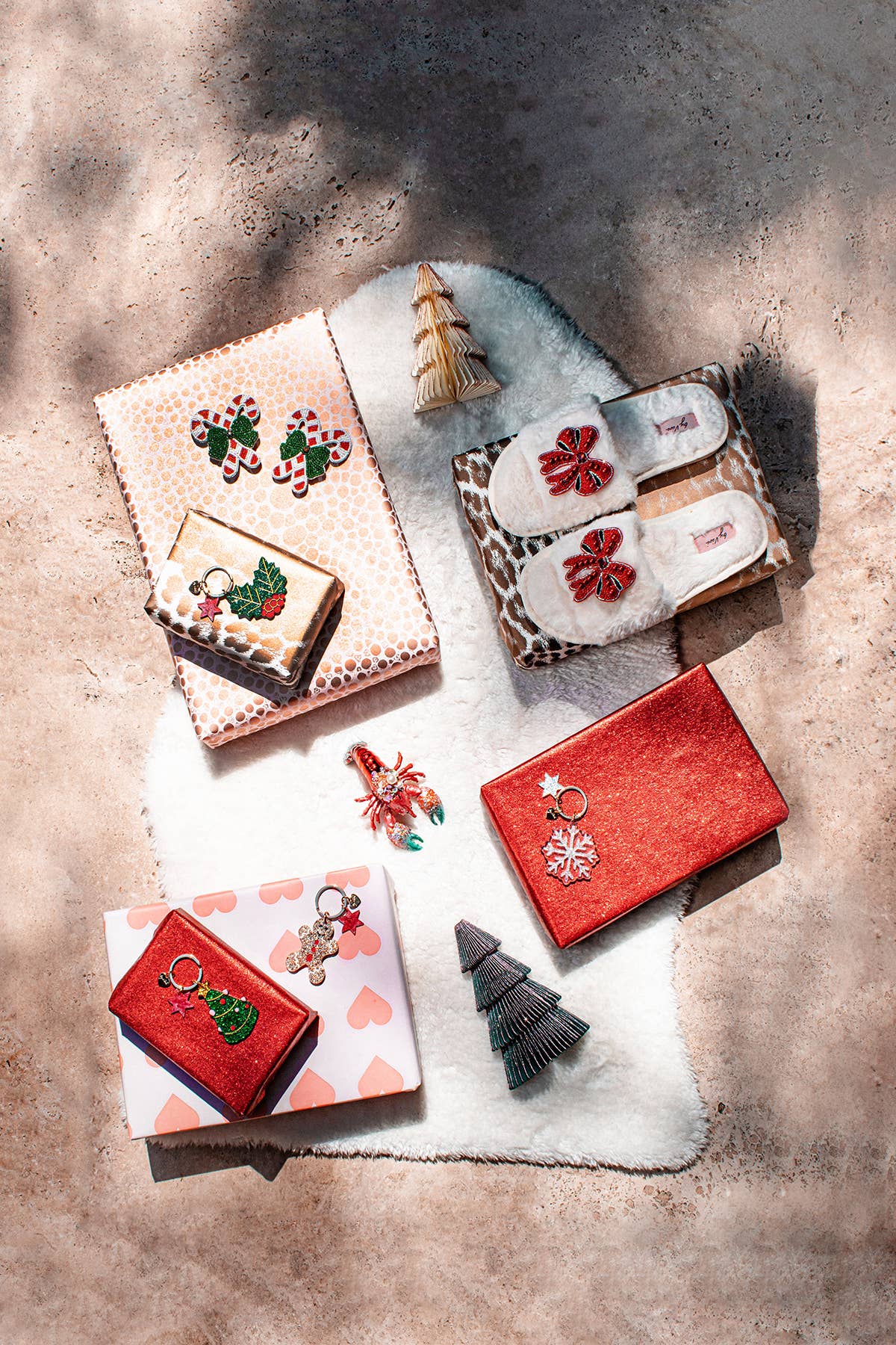 Decoración colgante de langosta