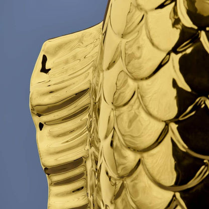 金色の魚の彫刻/花瓶