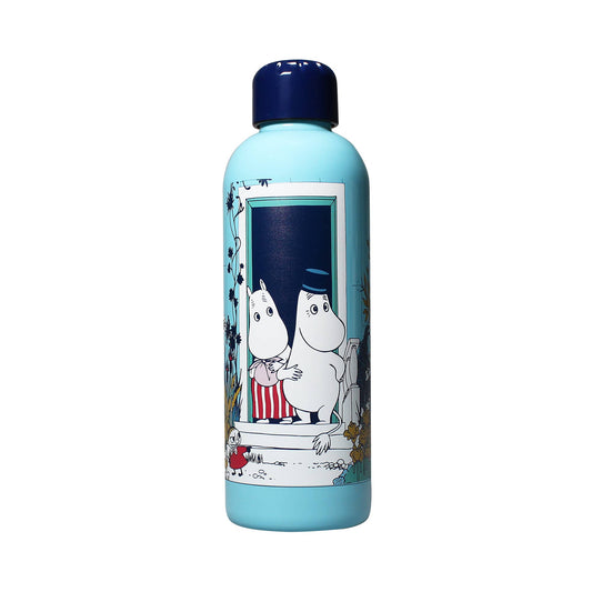 Gourde en métal Moomin - Riviera bleu