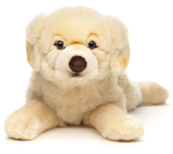 Peluche Golden Retriever couché Uni Toys