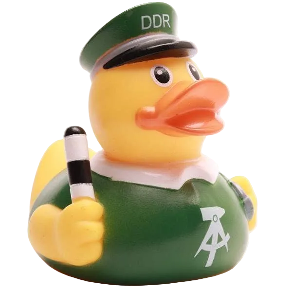 Pato policial popular da RDA