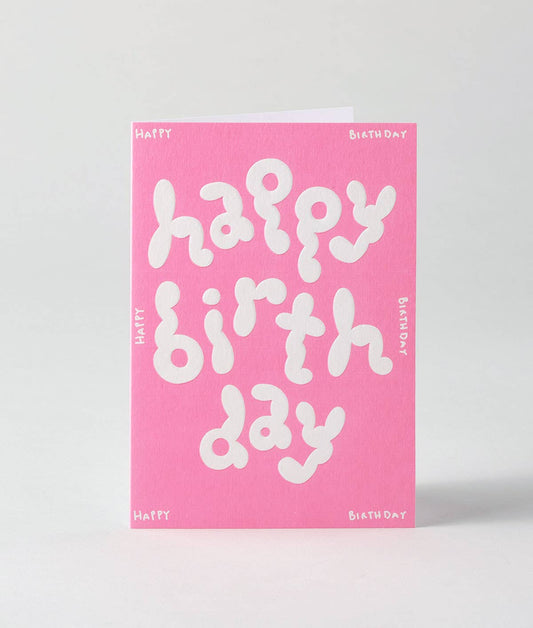 Carte d’anniversaire « Happy Birthday »