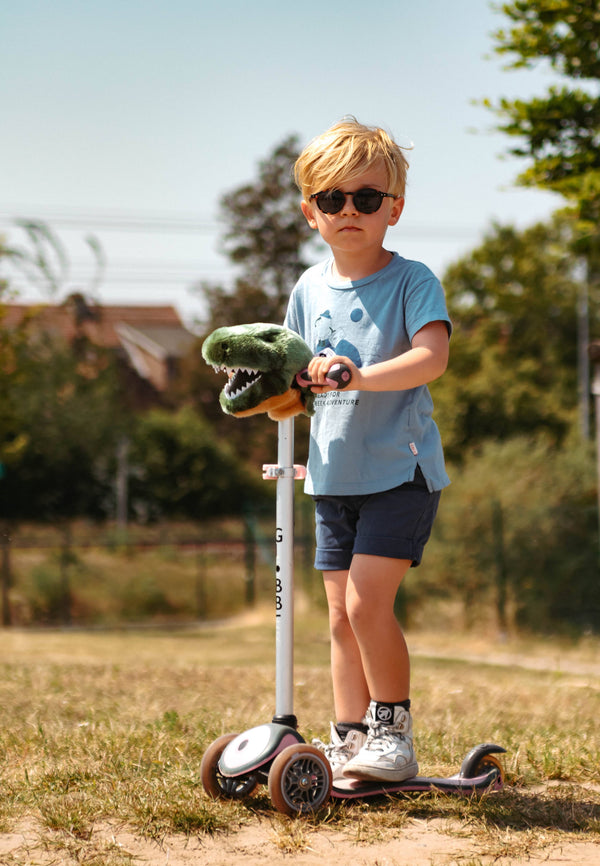Accessoire Tête de T-Rex pour vélo ou trottinette d'enfant - Wild & Soft