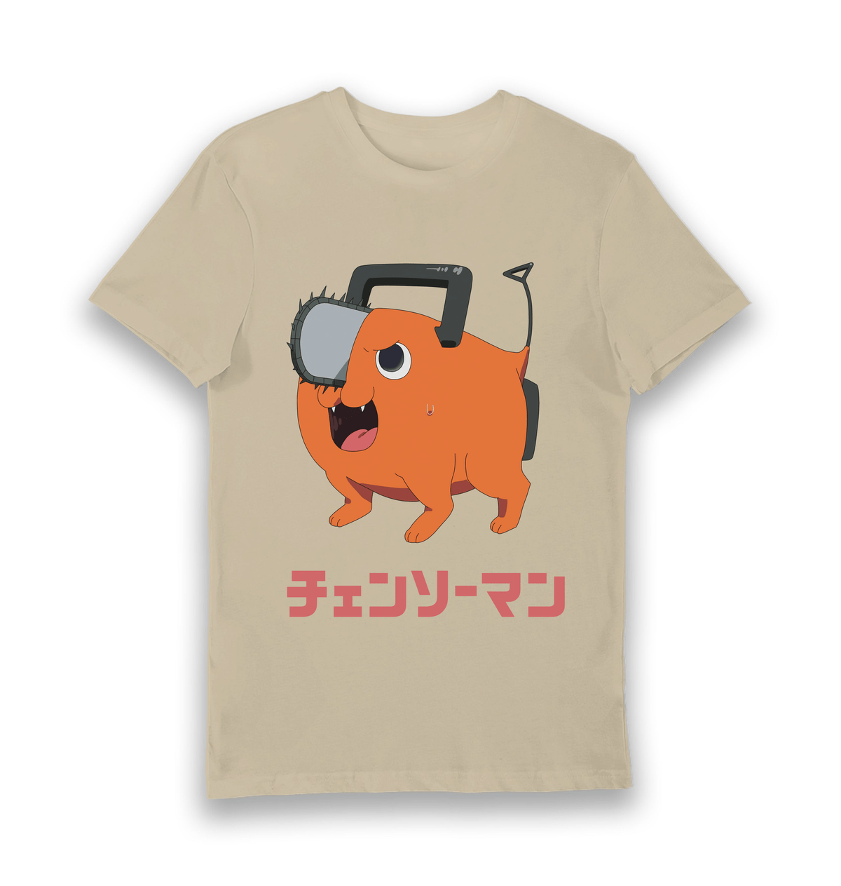 T-shirt adulte Chainsaw Man Pochita Kanji