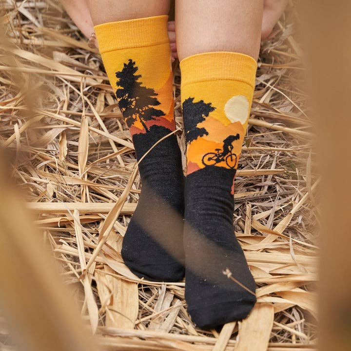 Chaussettes Dépareillées Vélo MTB