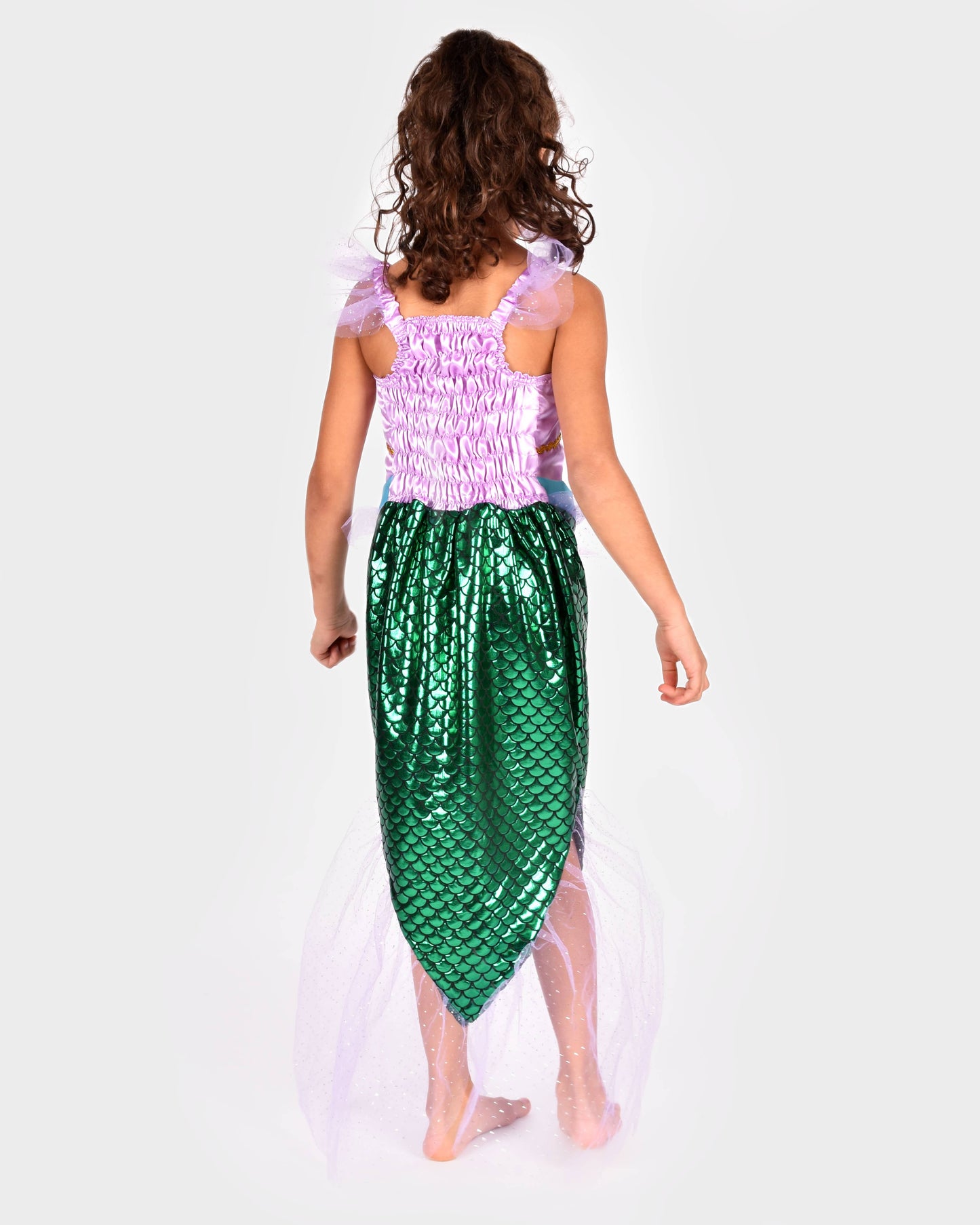Robe de sirène 110-116 cm pour enfants de 4 à 6 ans