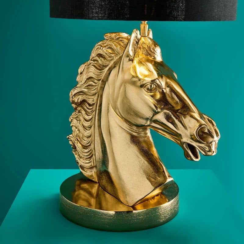 Gouden Paard Tafellamp