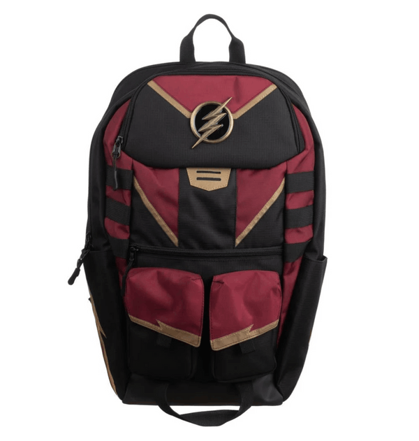 Sac à dos The Flash noir et bordeaux