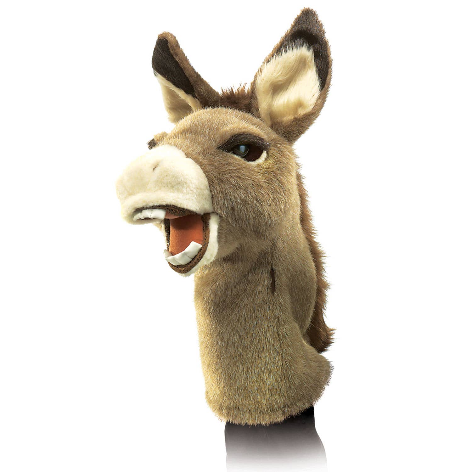 Marionnette à main Donkey Stage Puppet 2908/ Donkey Stage Puppet Folkmanis réaliste