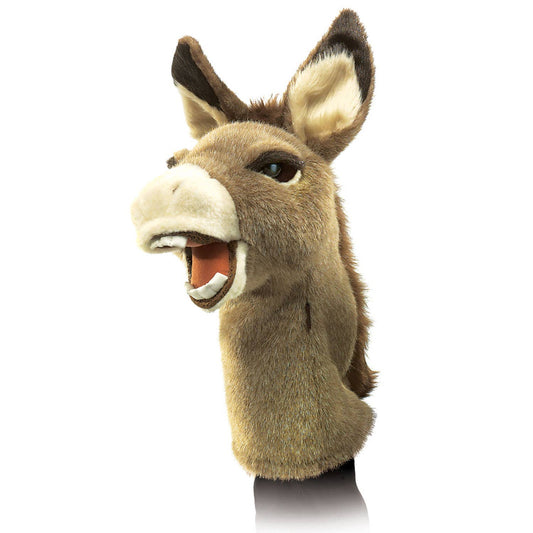 Marionnette à main Donkey Stage Puppet 2908/ Donkey Stage Puppet Folkmanis réaliste