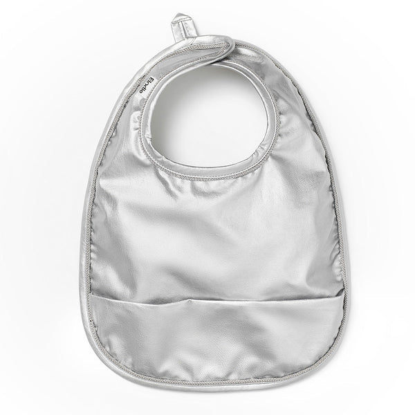 Bavoir Stone Silver