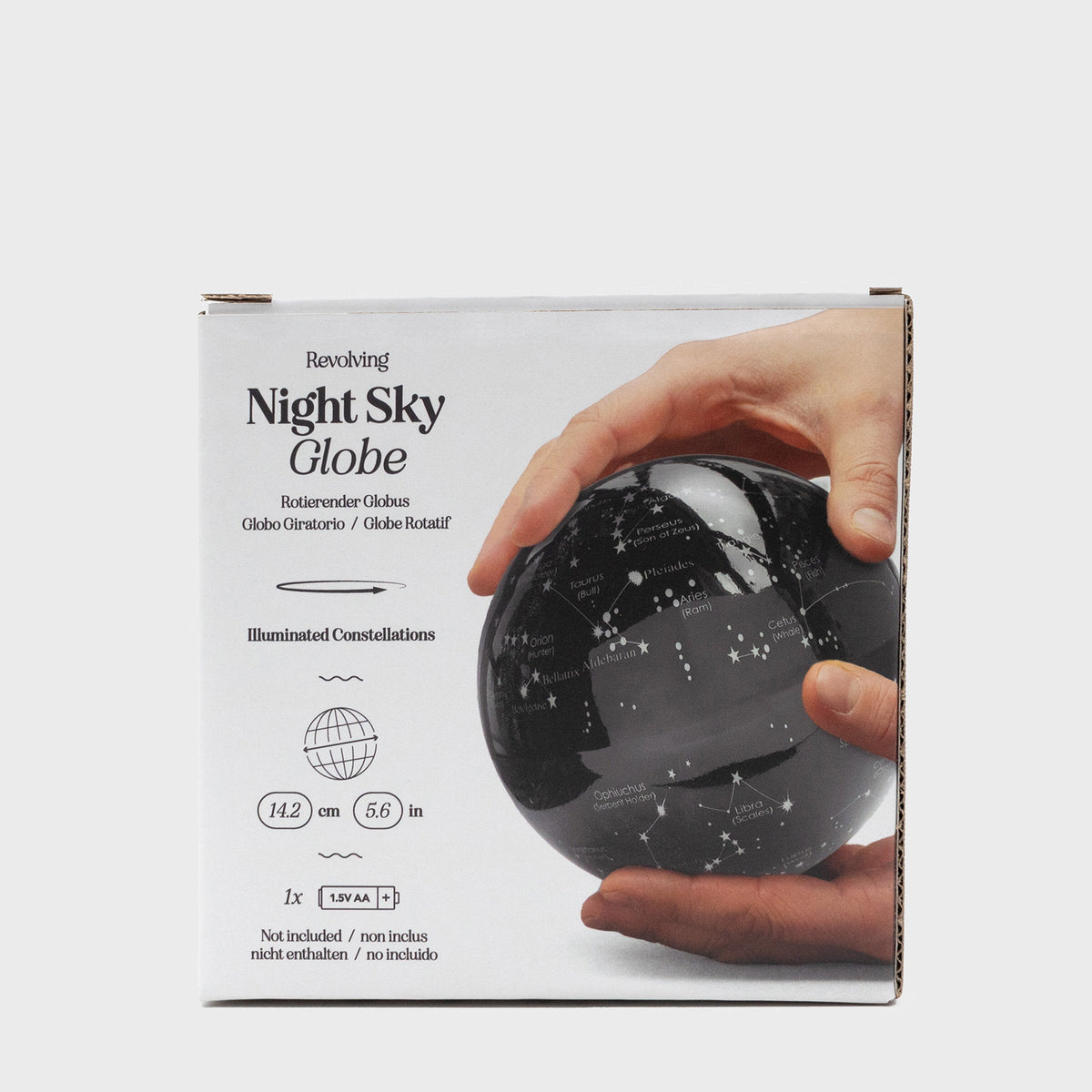 回転する夜空